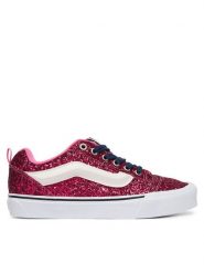 Vans Tenisówki Knu Skool VN000D6ZY3K1 Różowy. Czerwone trampki damskie Vans, bez wzorów, z syntetyku, bez zapięcia. Za 449.99 zł.