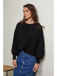 So Cachemire Kardigan "Hatvan" w kolorze czarnym rozmiar: M. Czarne kardigany damskie So Cachemire, m, bez wzorów, z kaszmiru. Za 152.99 zł.