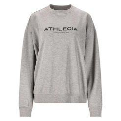 Damska bluza z dekoltem Athlecia Atkins. Szare bluzy damskie Athlecia, bez wzorów, bez kaptura. Za 170.00 zł.