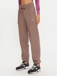 Karl Kani Spodnie dresowe Small Signature 61030014 Beżowy Relaxed Fit. Brązowe spodnie dresowe damskie Karl Kani, xl, bez wzorów, z bawełny. Za 199.99 zł.