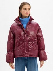 Noisy May kurtka pikowana - NMAllie Shiny Puffer Kobiety czerwony, XS. Czerwone kurtki damskie Noisy may, na zimę, xs, bez wzorów, z puchu, bez kaptura. Za 179.95 zł.