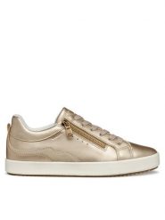 Geox Sneakersy D Blomiee D466HJ 0AJ22 C2LH6 Brązowy. Brązowe obuwie sportowe damskie Geox, ze skóry, bez zapięcia. Za 299.99 zł.