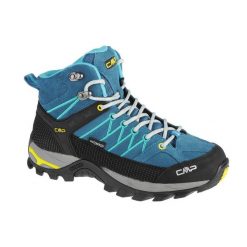 Buty trekkingowe damskie, CMP Rigel Mid. Czarne obuwie trekkingowe damskie CMP, z materiału, bez zapięcia. Za 349.99 zł.