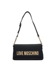 LOVE MOSCHINO Torebka JC4109PP1OKD0000 Czarny. Czarne torebki klasyczne damskie Love Moschino, ze skóry, bez dodatków. Za 809.99 zł.