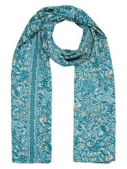 Ipanima Szal w kolorze turkusowo-morskim - 180 x 100 cm rozmiar: onesize. Niebieskie szaliki damskie Ipanima, bez wzorów, z materiału. Za 34.99 zł.
