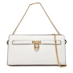 Torebka MICHAEL Michael Kors. Białe torebki wieczorowe damskie MICHAEL Michael Kors, bez wzorów, bez dodatków. Za 879.99 zł.