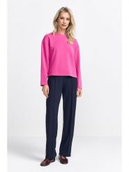 Rich & Royal Bluza w kolorze różowym rozmiar: M. Różowe bluzy damskie Rich & Royal, m, bez wzorów, bez kaptura. Za 136.13 zł.