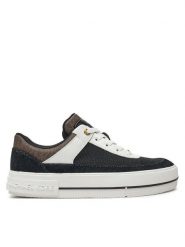 MICHAEL Michael Kors Sneakersy Aurora Lace Up 43F4AUFS2D Czarny. Czarne obuwie sportowe damskie MICHAEL Michael Kors, z materiału, bez zapięcia. Za 619.99 zł.