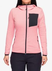 Bluza rozpinana damska CMP Solvixa. Czerwone bluzy damskie CMP, l, bez wzorów, z elastanu, bez kaptura. Za 269.49 zł.
