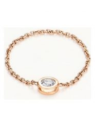 DIAMANTA Złoty pierścionek z diamentem rozmiar: 58. Żółte pierścionki damskie DIAMANTA, z diamentem, złote. Za 861.99 zł.