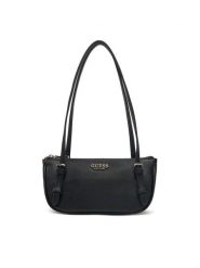 Guess Torebka HWBG96 45760 Czarny. Czarne shopper bag Guess, z aplikacjami, ze skóry, bez dodatków. Za 329.99 zł.
