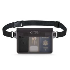 Saszetka wodoodporna Hurtel Teach-Protect UWP10 czarna. Czarne nerki i saszetki damskie HURTEL, bez wzorów. Za 27.99 zł.