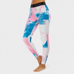 Legginsy termoaktywne do sportów zimowych damskie SIROKO Sakura. Czerwone legginsy damskie SIROKO, xs, bez wzorów. Za 207.00 zł.