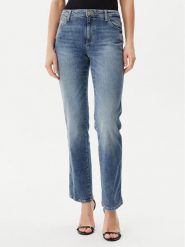 Guess Jeansy W5RA15D5L72 Niebieski Straight Fit. Niebieskie jeansy damskie Guess. Za 319.99 zł.