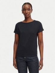 Marella Bluzka Accorta 2615971052 Granatowy Regular Fit. Niebieskie bluzki damskie Marella, l, bez wzorów, z wiskozy, bez kołnierzyka, bez ramiączek. Za 199.99 zł.