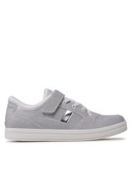 Primigi Sneakersy 3877600 D Srebrny. Szare buty sportowe dziewczęce Primigi, bez wzorów, ze skóry, bez zapięcia. Za 199.99 zł.