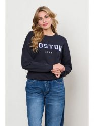 &Co Woman Bluza "Boston" w kolorze granatowym rozmiar: M. Niebieskie bluzy damskie &Co Woman, m, bez wzorów, bez kaptura. Za 219.95 zł.