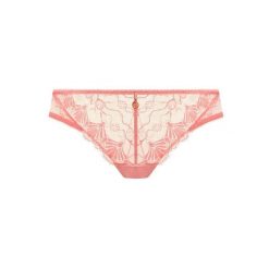 Stringi damskie Freya Fascinate. Czerwone stringi Freya, bez wzorów, z koronki. Za 159.50 zł.