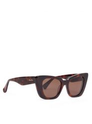Max Mara Okulary przeciwsłoneczne Glimpse5 MM0099 52E Brązowy. Brązowe okulary przeciwsłoneczne damskie Max Mara. Za 679.99 zł.