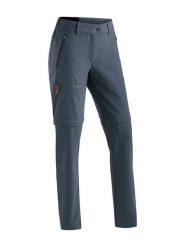 Maier Sports Spodnie funkcyjne Zipp-Off "Nata" w kolorze antracytowym rozmiar: 40. Czarne spodnie sportowe damskie Maier Sports, bez wzorów, z materiału, outdoorowe. Za 276.71 zł.