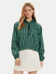 Lacoste Kurtka anorak BF6964 Zielony Regular Fit. Zielone kurtki damskie Lacoste, bez wzorów, z syntetyku, bez kaptura. Za 499.99 zł.