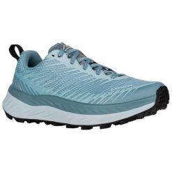 Buty trekkingowe damskie Lowa Fortux. Niebieskie obuwie trekkingowe damskie Lowa, z materiału, bez zapięcia. Za 706.70 zł.