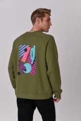 Bluza Penfold. Zielone bluzy damskie OOSC, bez wzorów, z bawełny, bez kaptura. Za 294.99 zł.
