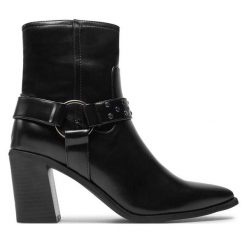 Botki Call It Spring. Czarne botki damskie Call it Spring, bez obcasa, na słupku, bez zapięcia. Za 339.99 zł.