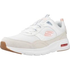 Tenisówki Skechers Model Skech-air Court Kolor Biały. Białe obuwie sportowe damskie Skechers, z materiału, bez zapięcia, tenisowe. Za 601.00 zł.