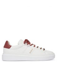 Furla Sneakersy Hype YM49HYP BX3477 PT 5302S Biały. Białe obuwie sportowe damskie Furla, ze skóry, bez zapięcia. Za 879.99 zł.