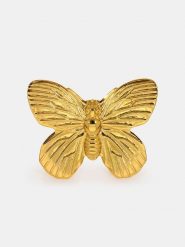 MOODE Pierścionek "Ilona" rozmiar: onesize. Żółte pierścionki damskie MOODE, ze stali. Za 109.78 zł.