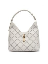 Furla Torebka Goccia M WB01499 BX3947 KH 1704S Biały. Białe torebki klasyczne damskie Furla, ze skóry, bez dodatków. Za 1,389.00 zł.
