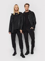 Rains Kurtka przeciwdeszczowa Unisex 12010 Czarny Regular Fit. Czarne kurtki damskie Rains, xl, bez wzorów, z syntetyku, bez kaptura. Za 193.00 zł.