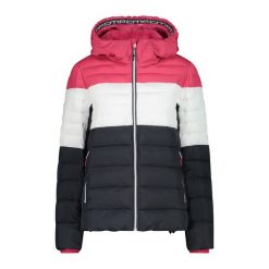 Damska kurtka z kapturem CMP. Brązowe kurtki damskie CMP, bez wzorów, z puchu, z kapturem. Za 531.00 zł.