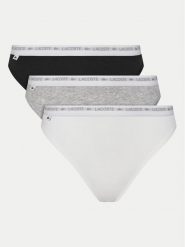 Lacoste Komplet 3 par stringów 8F1341 Kolorowy. Komplety bielizny Lacoste, bez wzorów, z bawełny. Za 109.99 zł.