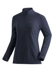 Maier Sports Bluza polarowa "Denise" w kolorze granatowym rozmiar: 38. Niebieskie bluzy damskie Maier Sports, bez wzorów, z materiału, bez kaptura. Za 149.66 zł.
