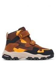 Primigi Śniegowce GORE-TEX 2431000 S Brązowy. Brązowe buty zimowe chłopięce Primigi, z gore-texu, bez zapięcia. Za 459.99 zł.
