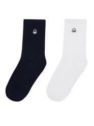 United Colors Of Benetton Skarpety długie 6AO30702A Kolorowy. Skarpetki chłopięce United Colors Of Benetton, bez wzorów, z bawełny. Za 49.99 zł.