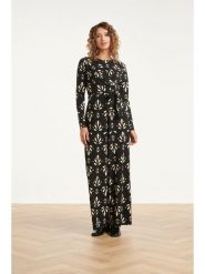 Smashed Lemon Kombinezon w kolorze czarnym rozmiar: XXL. Czarne kombinezony damskie Smashed Lemon, xxl, bez wzorów, bez kołnierzyka, bez ramiączek. Za 173.99 zł.