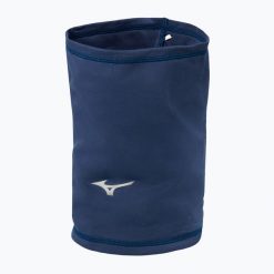 Komin Mizuno Warmalite Triwarmer. Niebieskie kominy damskie Mizuno, bez wzorów, z elastanu. Za 52.99 zł.