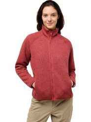Jack Wolfskin Kurtka polarowa w kolorze różowym rozmiar: S. Różowe kurtki damskie Jack Wolfskin, s, z polaru, bez kołnierzyka. Za 237.17 zł.