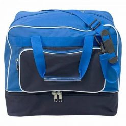 Torba sportowa Softee Equipo. Niebieskie torby sportowe Softee, bez wzorów, z poliesteru. Za 165.99 zł.