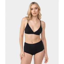 Biustonosz Carpatree Cozy Leisure czarny. Czarne biustonosze sportowe damskie Carpatree, bez wzorów. W wyprzedaży za 119.99 zł.