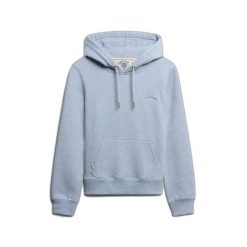Bluza damska z kapturem Superdry Essential Logo Emb Hb. Szare bluzy damskie Superdry, l, bez wzorów, z bawełny, z kapturem. Za 282.80 zł.