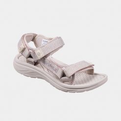 Sandały damskie trekkingowe Alpinus Ladeira W. Brązowe sandały damskie Alpinus, bez wzorów, bez obcasa, bez zapięcia. Za 139.00 zł.