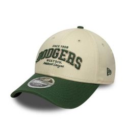Czapka z daszkiem New Era Wordmark 9Forty New York Mets. Zielone czapki z daszkiem damskie New Era, bez wzorów, z materiału. Za 124.35 zł.