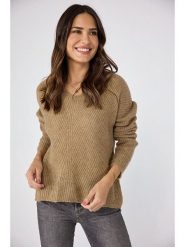 LIEBLINGSSTÜCK Sweter "Aliena" w kolorze jasnobrązowym rozmiar: 40. Brązowe swetry klasyczne damskie LIEBLINGSSTÜCK, z wełny, bez kołnierzyka. Za 316.45 zł.