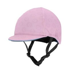Czapka na kask jeździecki QHP Rosalynn. Czerwone czapki damskie QHP, bez wzorów. Za 125.50 zł.