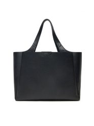 DKNY Torebka Willa R43AYG32 Czarny. Czarne shopper bag DKNY, ze skóry, bez dodatków. Za 759.99 zł.