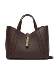Furla Torebka Goccia Shopper Bag S WB01789 BX3353 KH 2460S Brązowy. Brązowe shopper bag Furla, bez wzorów, ze skóry, bez dodatków. Za 1,369.00 zł.